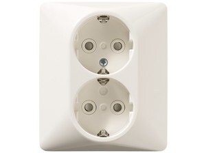  
	Süvispaigaldusega pistikupesa 2-ne, ABB (sari - Jussi), 302EUJ, 2TKA000945G1 
