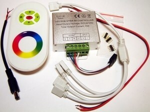  
	RGB пульт и блок управления для светодиодной ленты 
