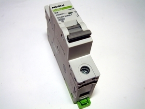  
	Модульный автоматический выключатель 1-фазный, D 6A, Noark, Ex9BN, 100184 
