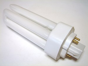  
	Kompakt-luminofoorlamp 26 W, Osram Dulux T/E Plus, 26W/830/GX24q-3,  4-PIN , 342306 
