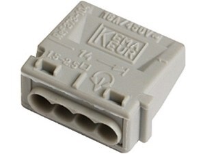 Клеммы 4 x 1-2,5 мм², N273-104, JSL
Клеммы 4 x 1-2,5 мм², N273-104, JSL