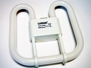  
	Компактная-люминесцентная лампа 16 Вт, Luxram, 16W/GR8,  2-PIN , 368450016 
