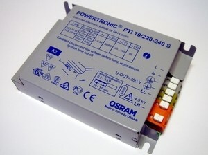  
	Elektrooniline ballast 70 W, Osram, Powertronic PTi 70/220-240 S, 049629 

