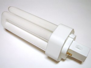  
	Kompakt-luminofoorlamp 26 W, Osram Dulux T Plus, 26W/840/GX24d-3,  2-PIN , 342047 
