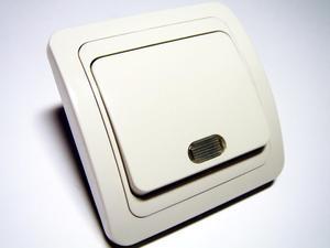  
	Выключатель вексельный одноклавишный скрытой установки Makel (серия - Mimoza), MKE6031CL 
