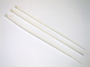  
	Kaablisidemed 100x3mm, valged 
