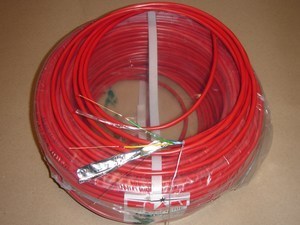  
	Сигнализационный кабель 2x1 красный 
