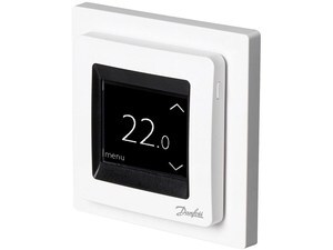  
	Терморегулятор Danfoss ECtemp™ Touch Pure White, (16А) 3680 Вт, 088L0122 
