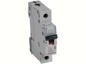 
	Модульный автоматический выключатель 1-фазный, C 25A, Legrand TX³, 403436 
