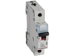  
	Модульный автоматический выключатель 1-фазный, C 20A, Legrand TX³, 403435 
