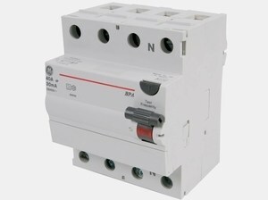  
	Aвтомат тока утечки 3-фазный 40 A, 30мА(0,03A), General Electric, BPA440/030, 606164 
