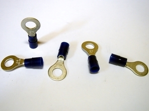  
	Изолированные медные кабельные наконечники 1,5-2,5мм², синие, Solar Plus, AB 2565 R 
