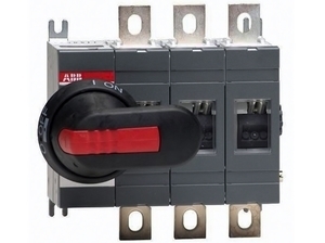  
	Поворотный выключатель нагрузки 3-фазный 200A, OT200E03P, ABB, 1SCA022712R0800 
