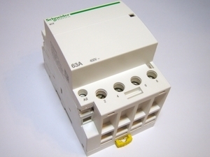  
	Модульный контактор 3-фазный 63A(43кВт), A9C20864, Schneider Electric, 037515 
