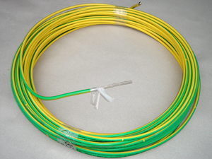  
	Медный провод 35 мм², жёлто-зелёный, Draka 
