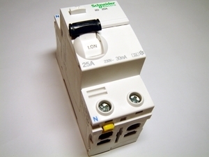  
	Aвтомат тока утечки 1-фазный 25 A, 30мA(0,03A), Schneider Electric, Acti9-ilD, A9Z21225, 044298 
