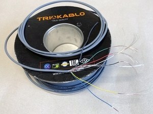  
	 Безгалогенный  сигнализационный кабель LIHH 6 x 0,22 мм², Triokablo 

