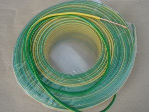  
	Vask juhe 2,5 mm², kolla-roheline, kiuline, Draka 
