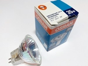  
	Halogeenlamp 35W, 12V, 36°, Osram Decostar 35S Standard, 44892 WFL, 346229 
