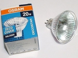  
	Halogeenlamp 20W, 12V, 10°, Osram Decostar 51S, 44860 SP, 272474 
