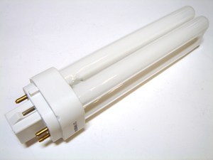  
	Компактная-люминесцентная лампа 18 Вт, F18DBX/827/4P/EOL,  4-PIN , General Electric, 12865 
