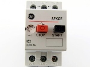  
	Mootorikaitselüliti 3-faasiline 0,63 - 1A, General Electric, SFK0E, 120005 
