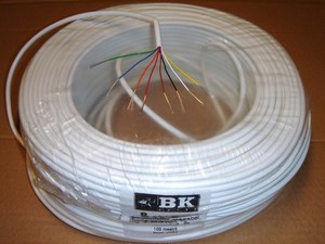  
	Сигнализационный кабель 8 x 0,22 мм² 
