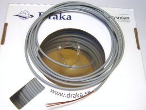  
	Медный провод 2,5 мм², серый, H07V2-R, Draka 
