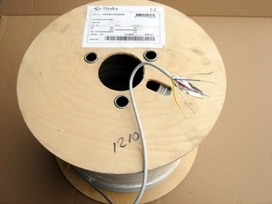  
	 Безгалогенный  сигнализационный кабель 4 x 0,8 + 0,8 мм, Draka, KLMA-HF C-RRo 75V 
