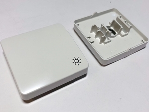  
	Одинарная клавиша Hager Polo (серия - Optima), 12008802, для выключателя скрытой установки 
