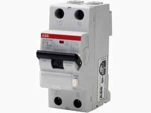  
	Aвтомат тока утечки с автоматическим выключателем 1-фазный, B 16A, 30мA(0,03A), DS201HAF 0903-872, ABB, 2CSR255145R1165 
