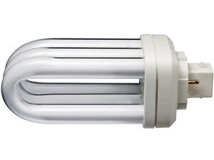  
	Kompakt-luminofoorlamp 18 W, Philips, PL-T 18W/830/GX24d-2,  2-PIN , 625397 
