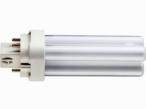  
	Kompakt-luminofoorlamp 10W, PL-C 10W/827/G24q-1,  4-PIN , Philips, 623256 
