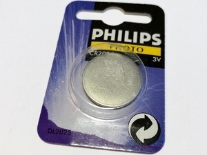  
	Батарейка 3В, Philips, Photo CR2025 
