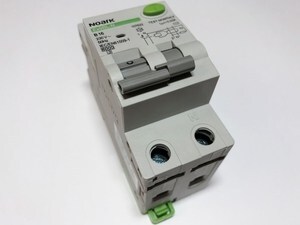  
	Aвтомат тока утечки с автоматическим выключателем 1-фазный, B 16A, 30мA(0,03A), Ex9BL-N, Noark, 107622 
