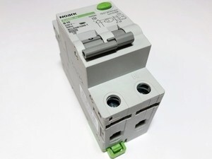  
	Rikkevoolukaitse koos kaitselülitiga 1-faasiline B 10A, 30mA(0,03A), Ex9BL-N, Noark, 107620 
