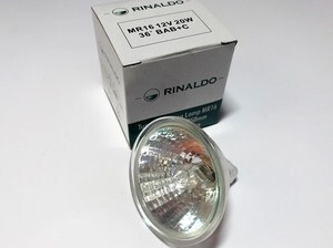  
	Halogeenlamp 20W, 12V, 36°, Rinaldo 
