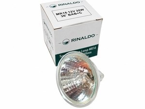  
	Halogeenlamp 20W, 12V, 36°, Rinaldo 
