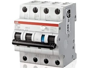  
	Aвтомат тока утечки с автоматическим выключателем 3-фазный, C 16A, 30мA(0,03A), ABB, DS203NC C16 A30, 2CSR256140R1164 
