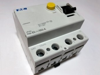<p>
	Aвтомат тока утечки 3-фазный 63 A, 30мA(0,03A), Eaton, PFIM-63/4/003-A-MW, 235443</p>
