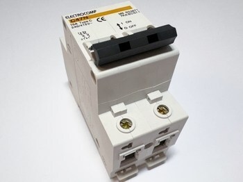 <p>
	Moodulkaitselüliti 2-faasiline C 10A, Electrocomp, C47N</p>
