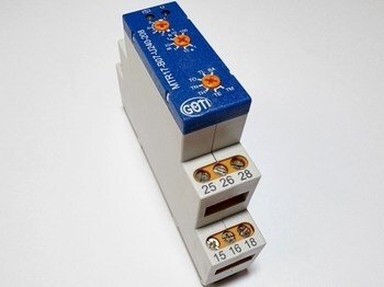 <p>
	Реле времени многофункциональное MTR17-B07-U240-208, Goti, Dobry Czas</p>
