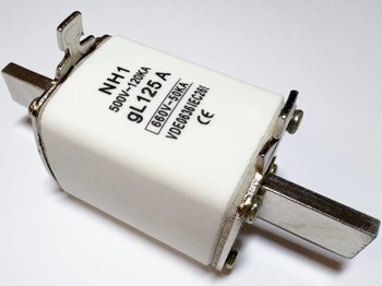 <p>
	Плавкие предохранители 125A, NH1</p>
