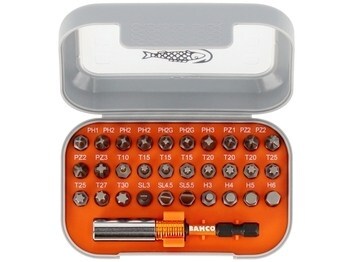 <p>
	Kruvikeeraja otsikute komplekt 59S/31-1, Bahco</p>
