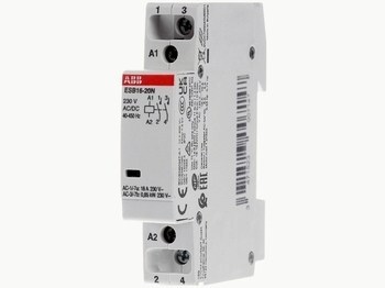 <p>
	Moodulkontaktor 1-faasiline 16A(3,6kW), ESB16-20N, ABB, 1SBE111111R0620</p>
