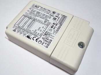 <p>
	Elektrooniline <span style="color: #ff0000">LED</span> trafo 10-32W, 250-700mA, max. 55V, DC Jolly <strong>Dali</strong>, 123424, TCI</p>
