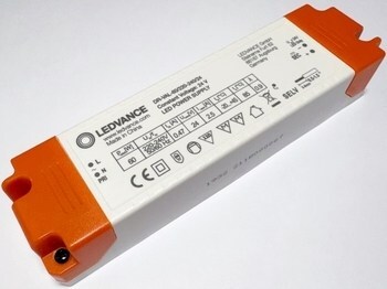 <p>
	Elektrooniline <span style="color:#ff0000;">LED</span> trafo 60W, 24V DC, DR-VAL-60/220-240/24, Ledvance</p>
