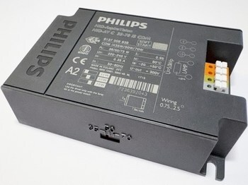 <p>
	Elektrooniline ballast 35/50/70 W, HID-AV C 5-70 /S CMD, Philips, 233107</p>
