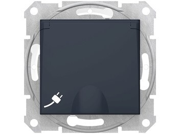 <p>
	Süvispaigaldusega pistikupesa niiskuskindel Schneider Electric (sari - Sedna), SDN3100370</p>
