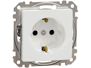 <p>
	Süvispaigaldusega pistikupesa Schneider Electric (sari - Sedna Design), SDD111022</p>
